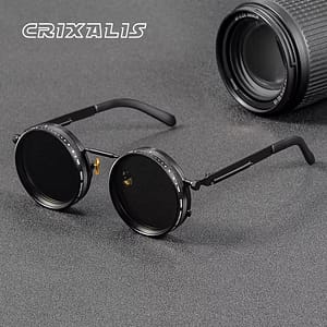 CRIXALIS Polarized Retro Punk Sunglasses Morocco
